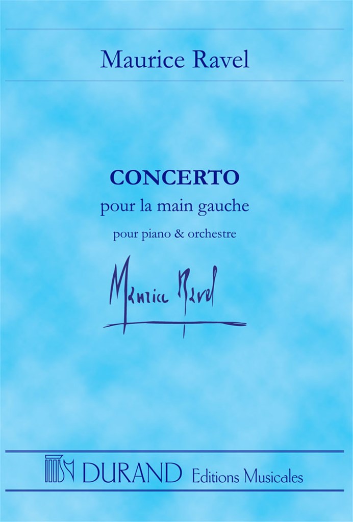 Concerto Pour La Main Gauche Score Poche